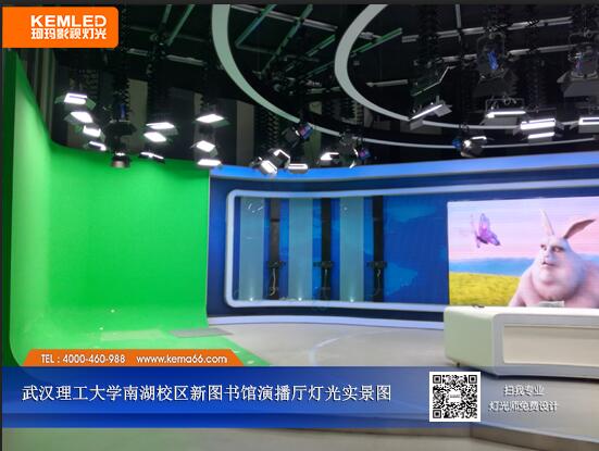 安徽太和縣藝泓新動(dòng)力培訓(xùn)中心演播室燈光