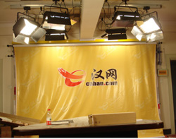 長(zhǎng)江日?qǐng)?bào)30平米報(bào)社演播室設(shè)計(jì)工程