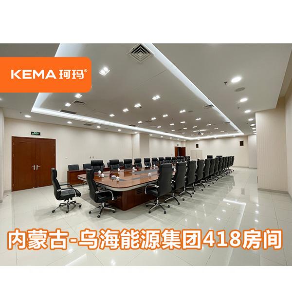 內蒙古烏海會議室：不動裝修和吊頂，輕松把燈光效果做出來