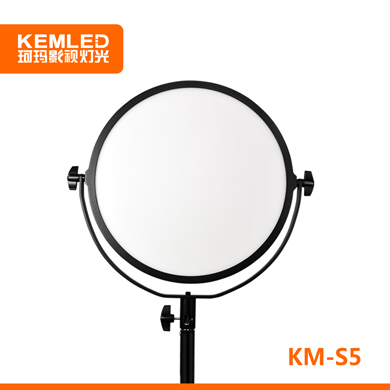 KEMA珂瑪 KM-S5超薄便攜式可調(diào)色溫LED平板燈，功率50W，外拍神器